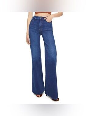 New with tags! MOTHER The Hustler Roller heel jean - small pleasures wash Sz 26